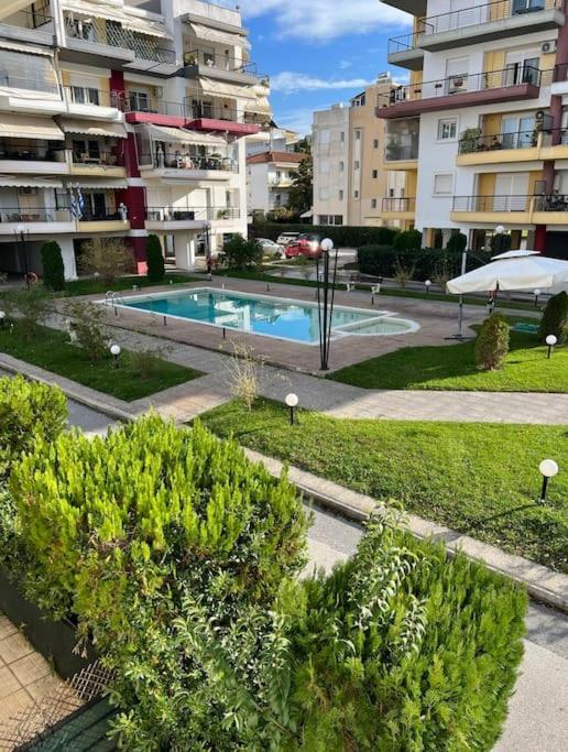 Jimmy'S Pool Apartment Peraia  ภายนอก รูปภาพ